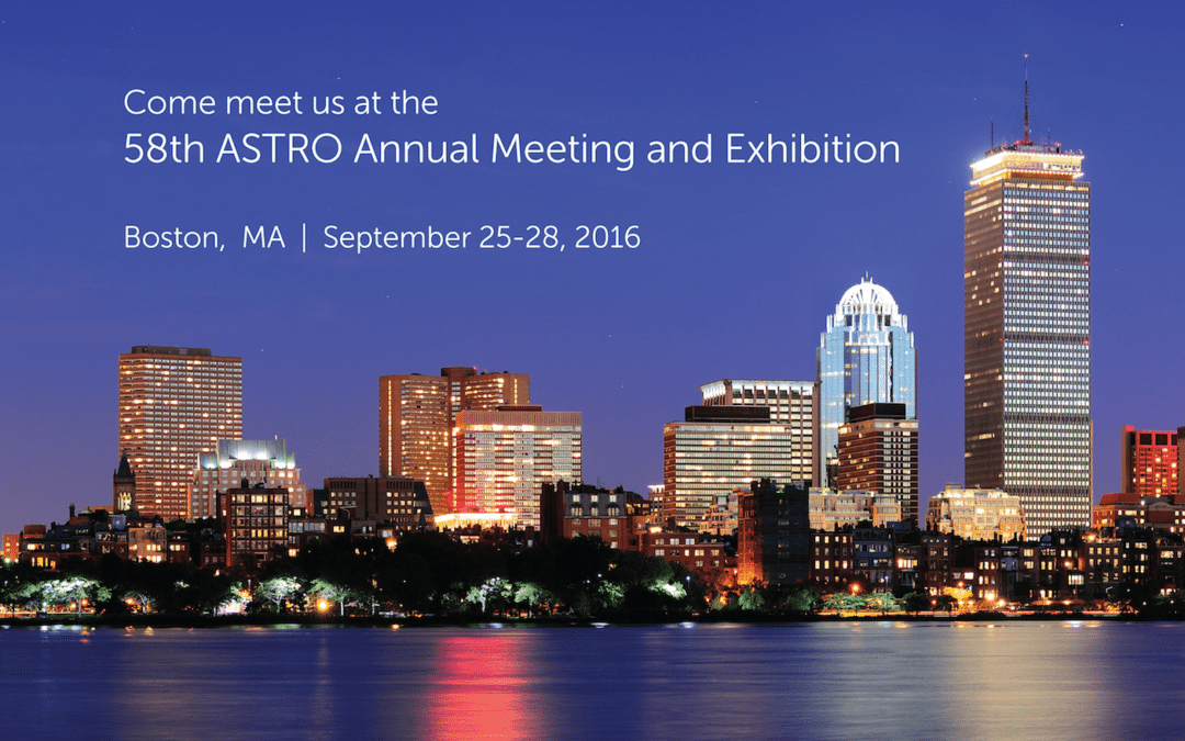 Meet us at the 58th ASTRO Annual Meeting and Exhibition