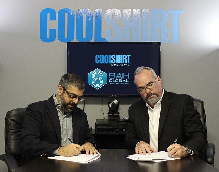 SAH Announces Partnership with Coolshirt Surgical Cooling Systems