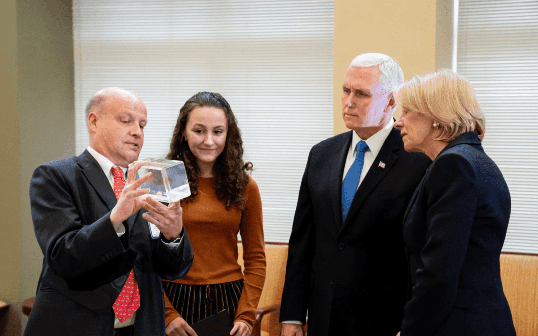 Vice President Mike Pence visits Hampton Proton Therapy Institute